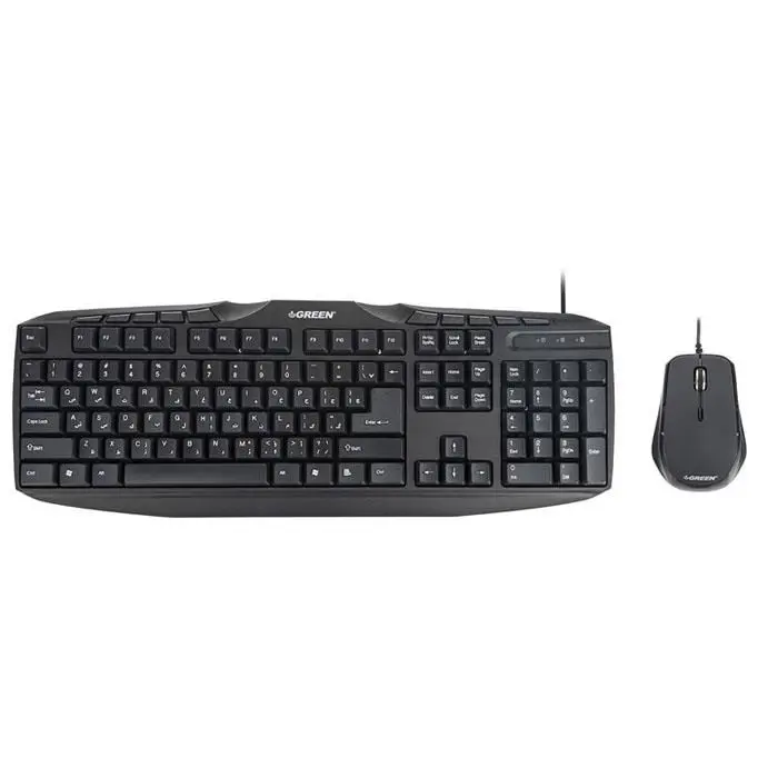 کیبورد و ماوس باسیم گرین GKM-305 -gallery-2 - https://www.redtil.com