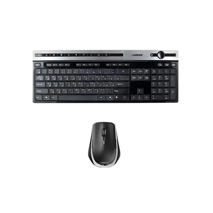 کیبورد و ماوس بی سیم گرین مدل GKM-505W -gallery-10 - https://www.redtil.com