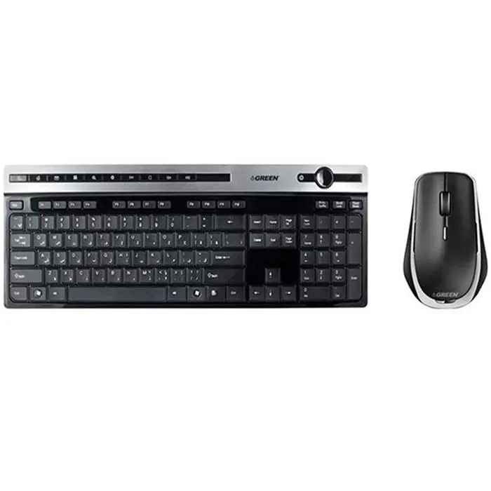 کیبورد و ماوس بی سیم گرین مدل GKM-505W -gallery-4 - https://www.redtil.com