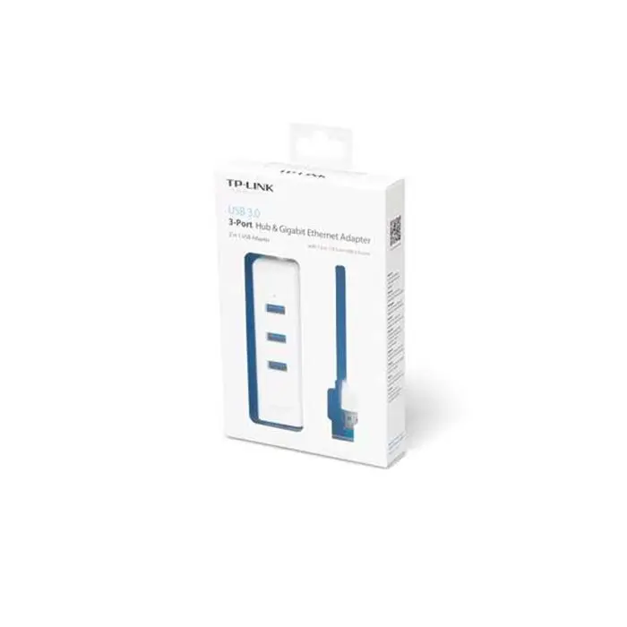 هاب USB 3.0 سه پورت و کارت شبکه تی پی-لینک مدل UE330 -gallery-1 - https://www.redtil.com