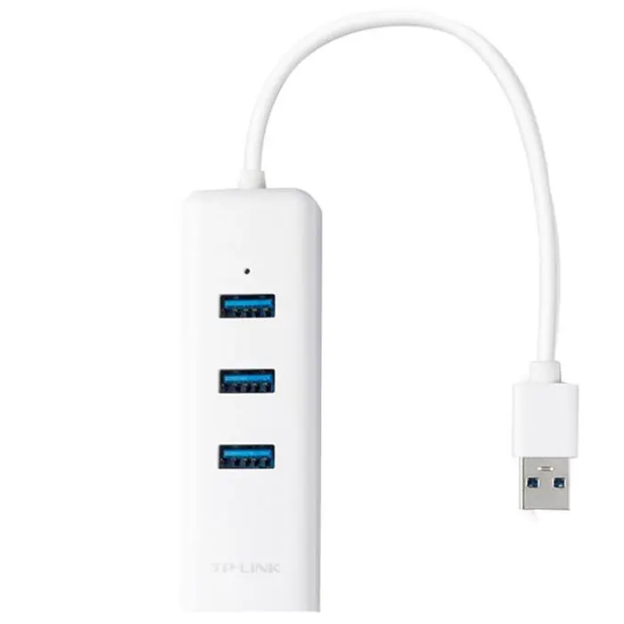 هاب USB 3.0 سه پورت و کارت شبکه تی پی-لینک مدل UE330 -gallery-3 - https://www.redtil.com