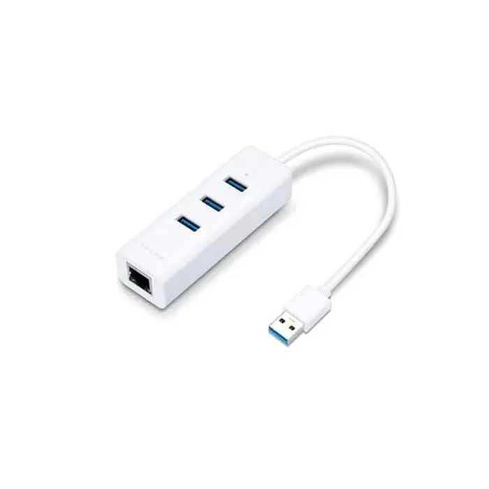 هاب USB 3.0 سه پورت و کارت شبکه تی پی-لینک مدل UE330 -gallery-6 - https://www.redtil.com