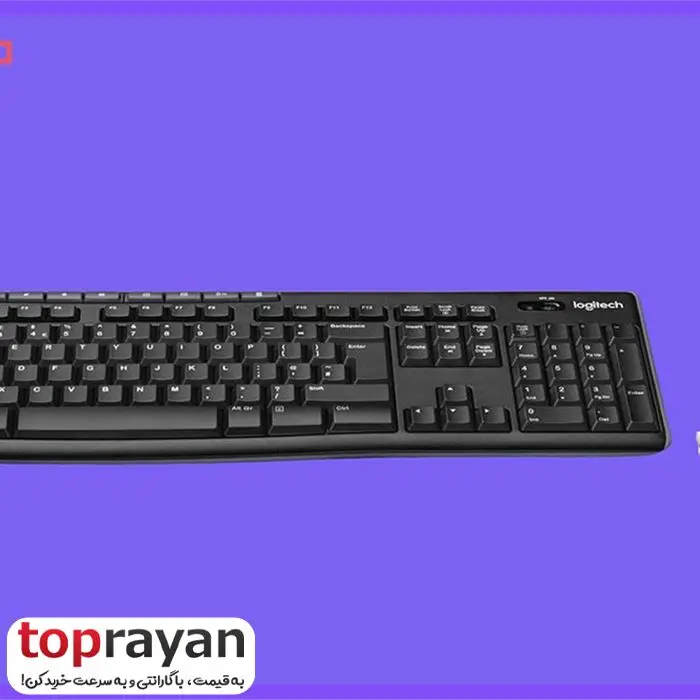 کیبورد و ماوس بی‌سیم لاجیتک مدل MK270 -gallery-6 - https://www.redtil.com