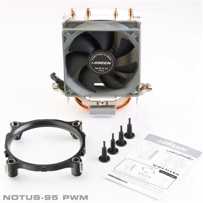 فن پردازنده گرین Fan Green NOTUS 95 PWM -gallery-11 - https://www.redtil.com