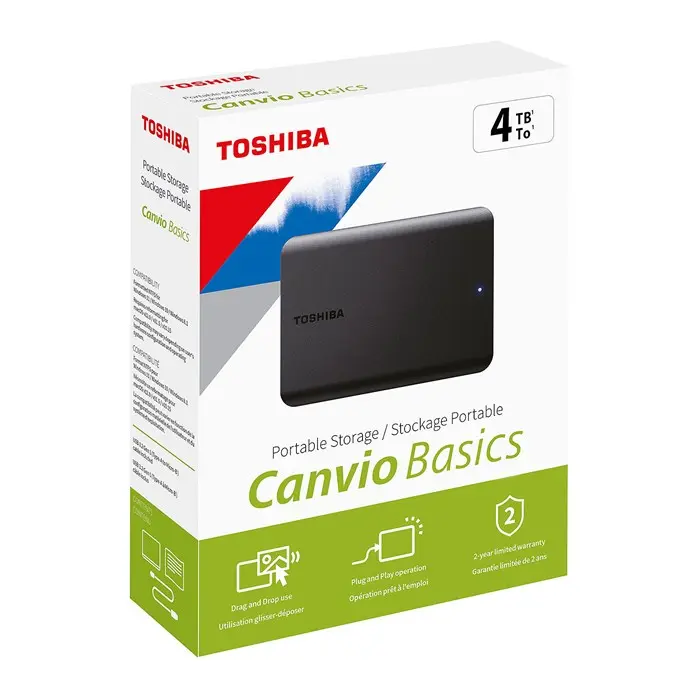 هارد اکسترنال 4 ترابایت توشیبا مدل Canvio Basics -gallery-4 - https://www.redtil.com
