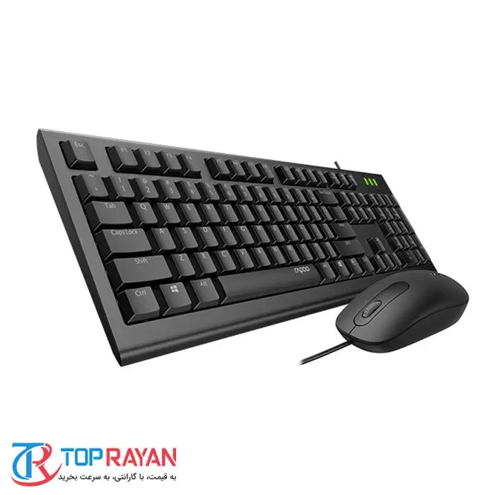 کیبورد و ماوس با سیم رپو مدل X120Pro -gallery-1 - https://www.redtil.com