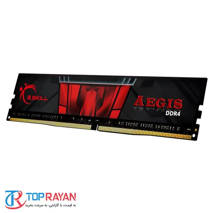 رم کامپیوتر DDR4 تک کاناله 3200 مگاهرتز CL16 جی اسکیل مدل AEGIS ظرفیت 16 گیگابایت -gallery-7 - https://www.redtil.com