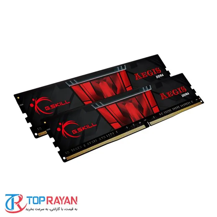 رم کامپیوتر DDR4 تک کاناله 3200 مگاهرتز CL16 جی اسکیل مدل AEGIS ظرفیت 8 گیگابایت -gallery-2 - https://www.redtil.com